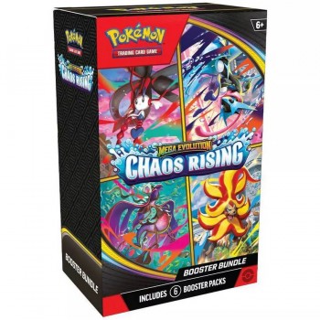 Pokemon Mega Evolution: Chaos Rising Booster Bundle rinkinys (anglų k.)